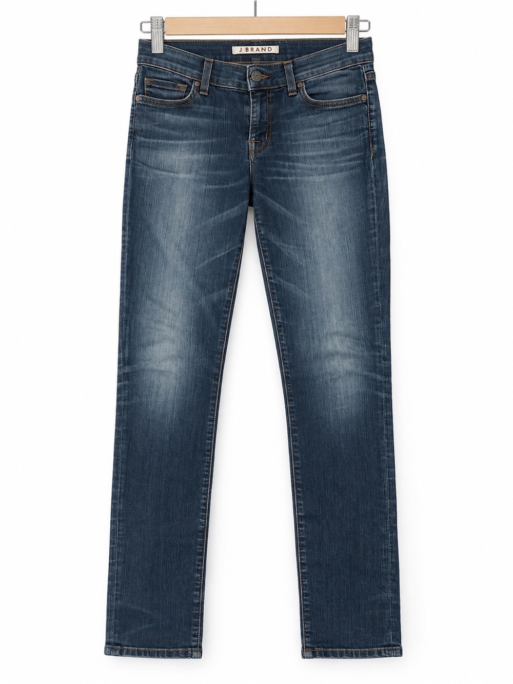 J Brand Skinny Sierra Jeans in Dark Blue Wash